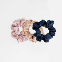 Trio de chouchous en soie - Hydra Studio
