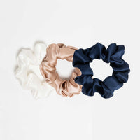 Trio de chouchous en soie - Hydra Studio
