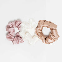 Trio de chouchous en soie - Hydra Studio