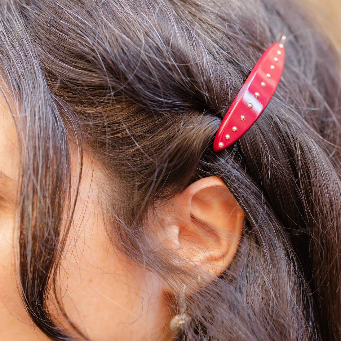 Barrette Clara Cherry chéri - Hydra Studio