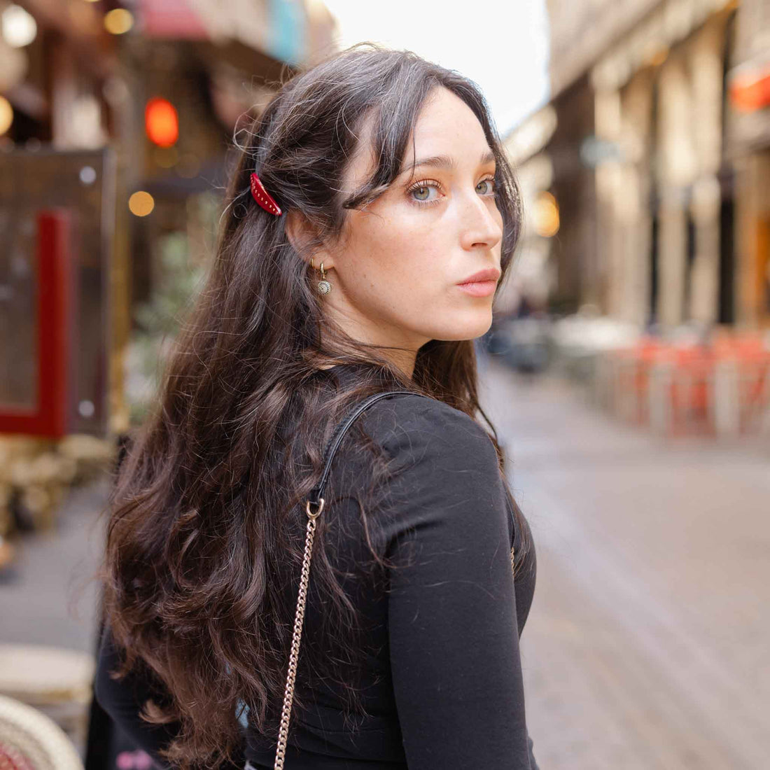 Barrette Clara Cherry chéri - Hydra Studio