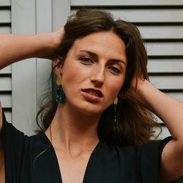 Boucles d'oreilles Émilie Fauve - Hydra Studio