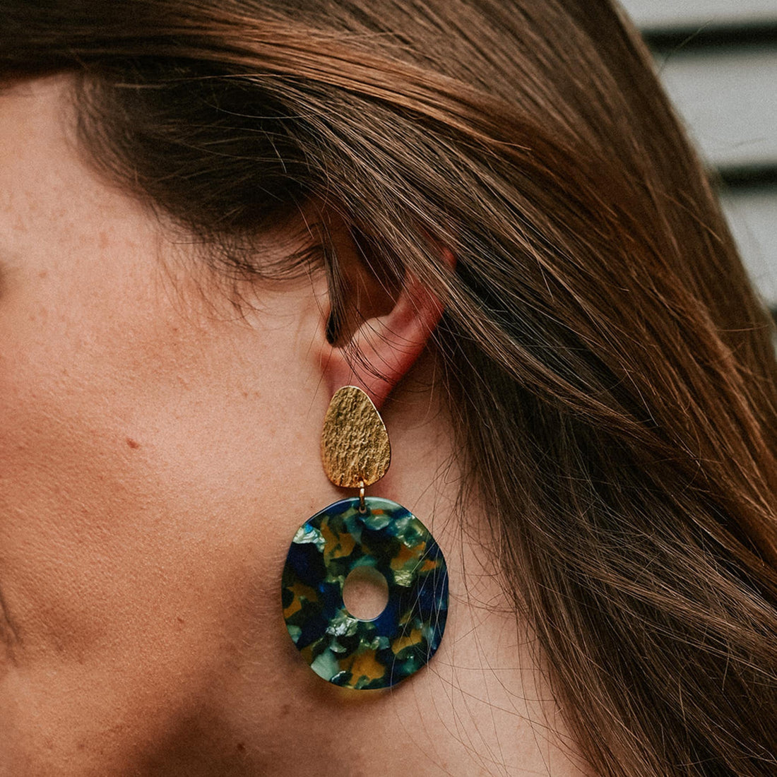 Boucles d'oreilles Émilie Fauve - Hydra Studio
