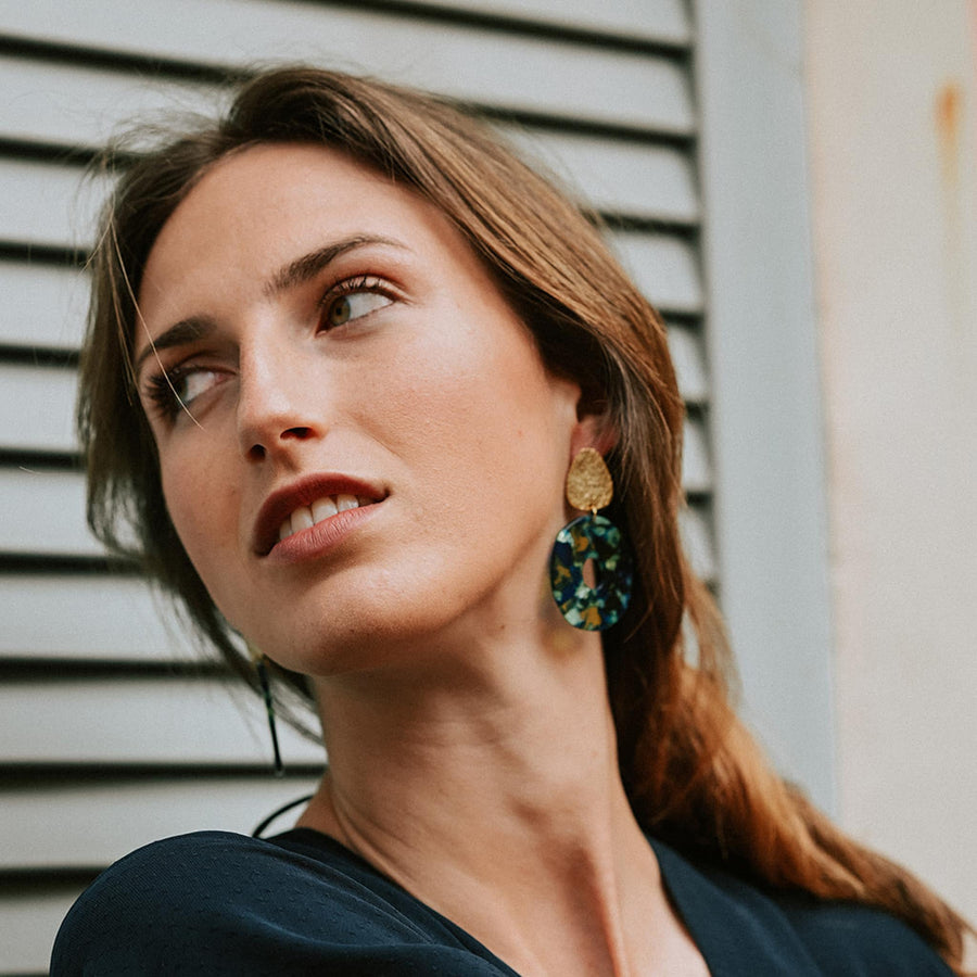 Boucles d'oreilles Émilie Fauve - Hydra Studio